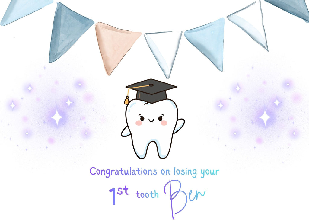 1st lost tooth card