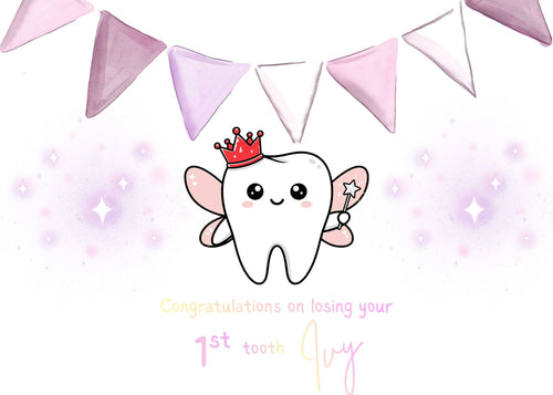 1st lost tooth card