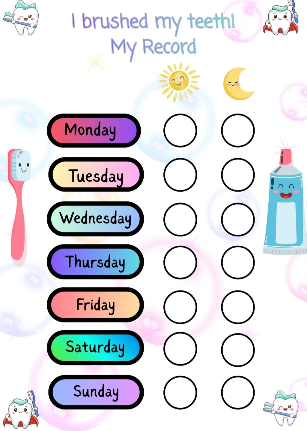 Tooth Brushing Tooth Buddy