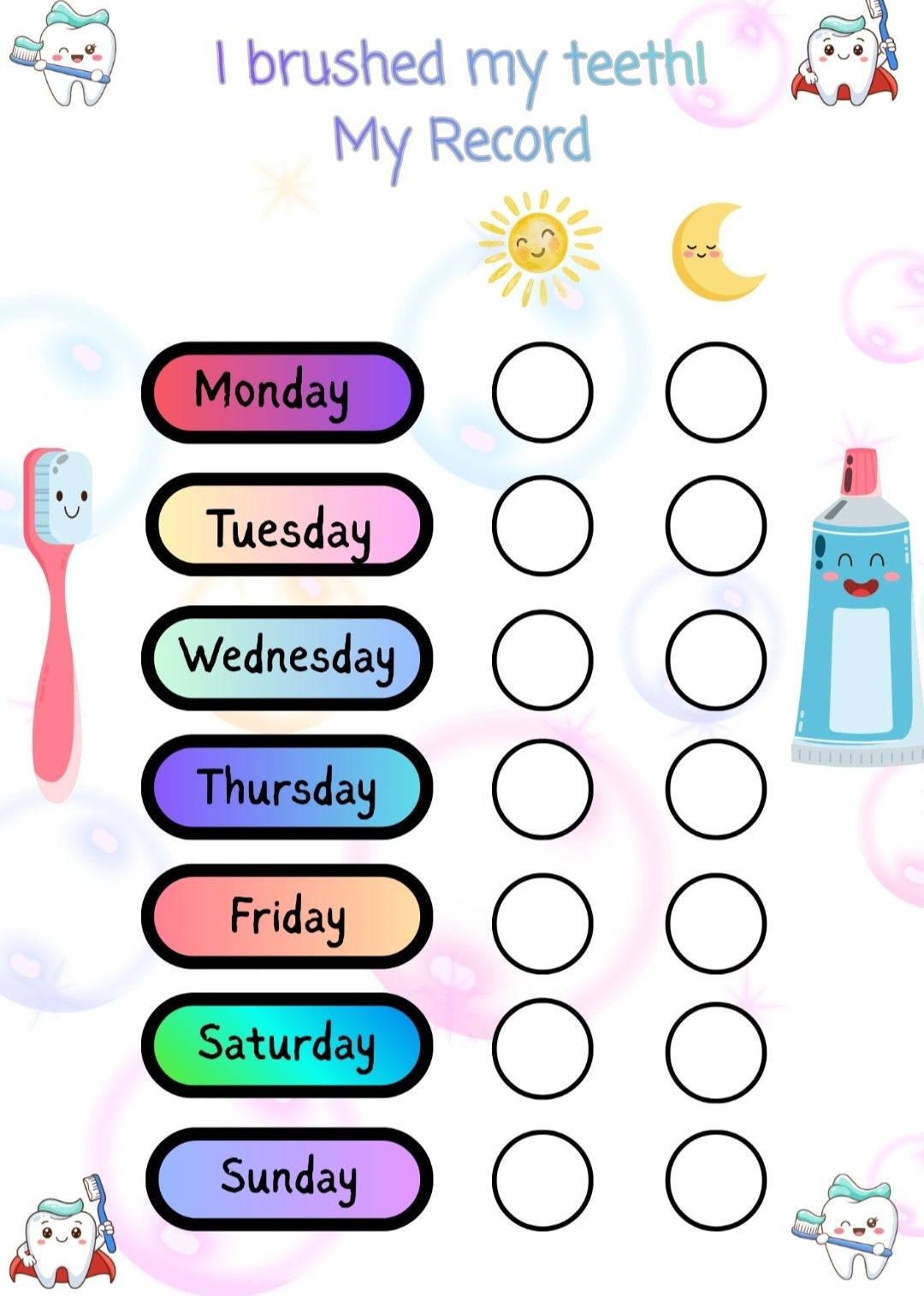 Tooth Brushing Tooth Buddy