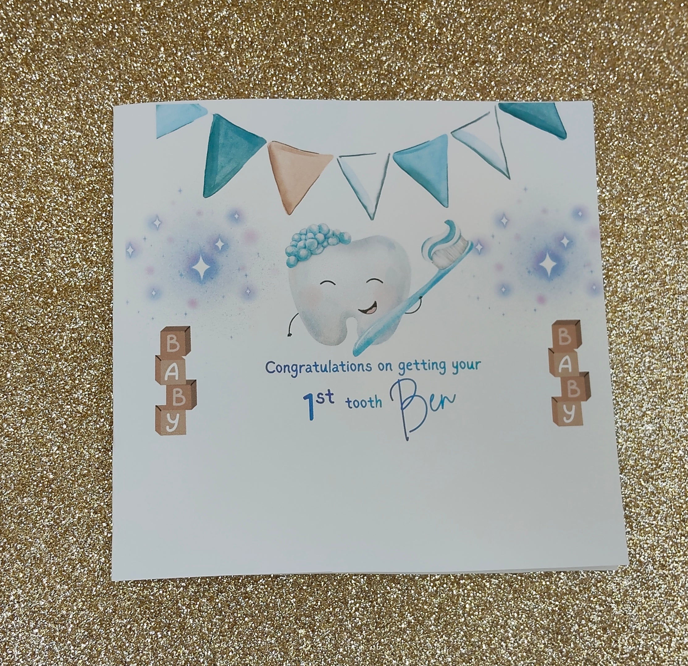 I got my first tooth card