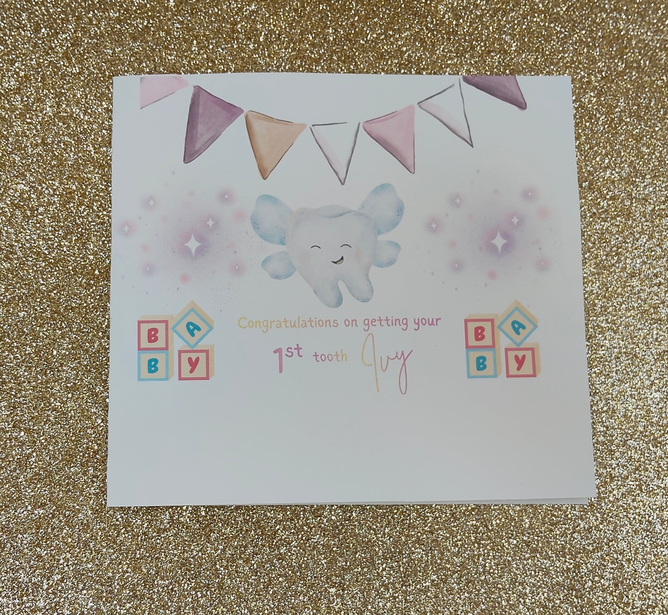 I got my first tooth card