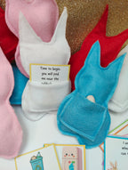 Easter scavenger hunt rabbits